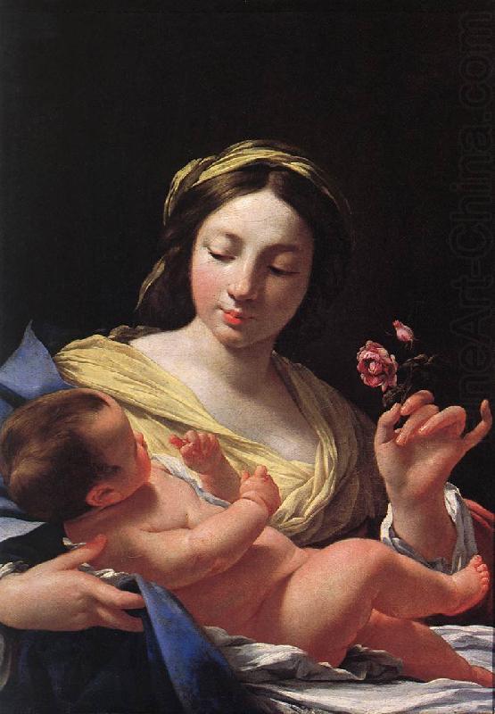 Virgin and Child, Simon Vouet